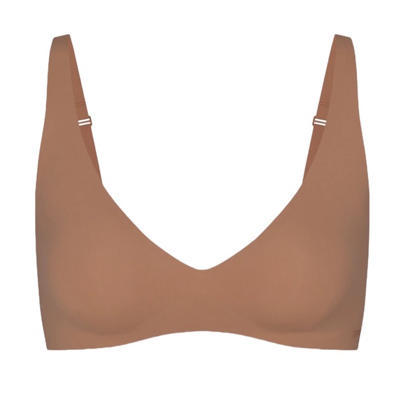 SKIMS Other - NWT SKIMS Naked Plunge Bra / Bralette in Color Sienna Size   M-DD